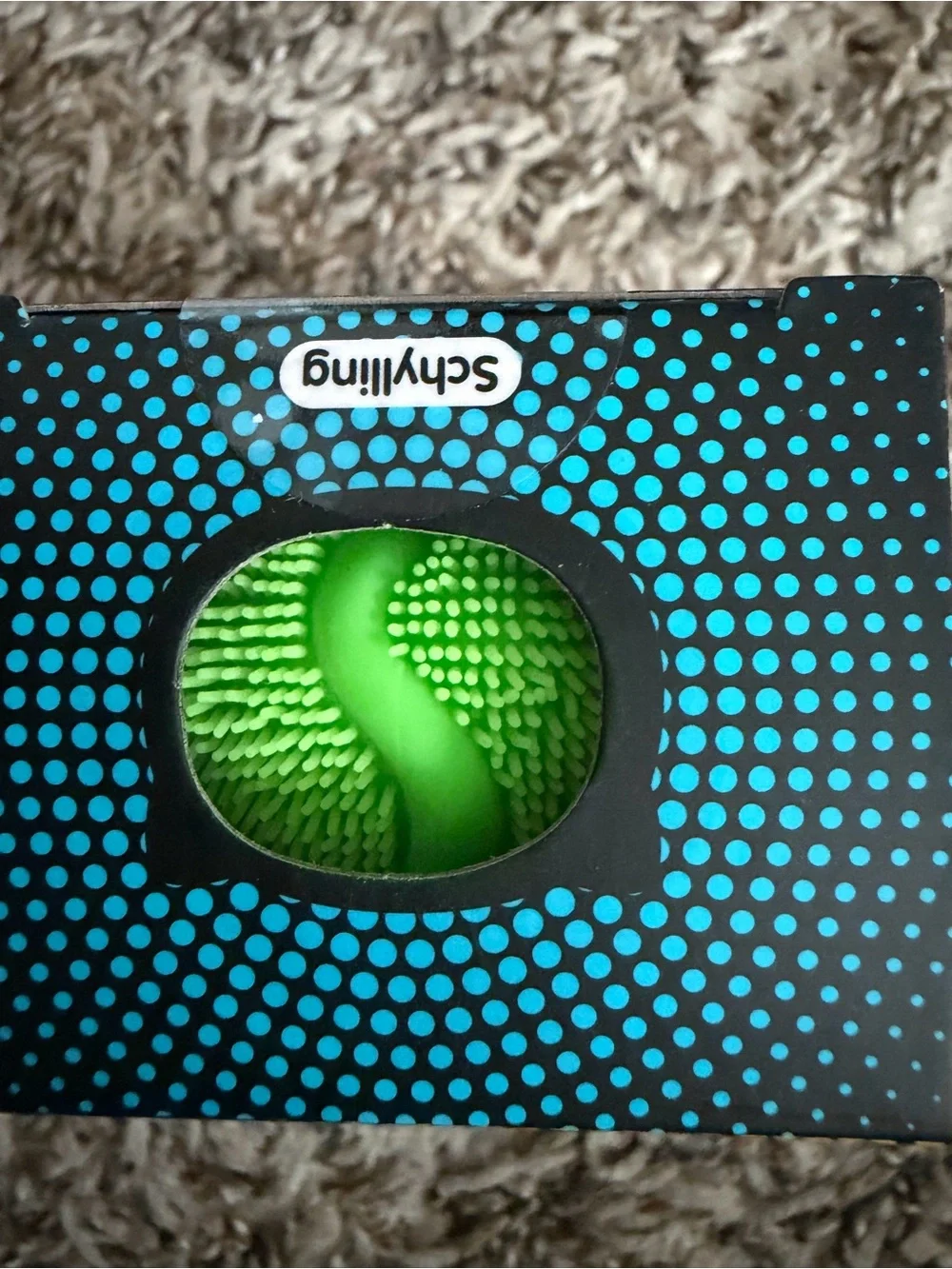 Nee Doh Wild Cats Fuzz Ball - Green